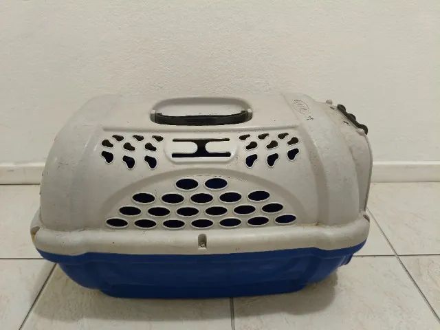 Caixa Pet Casinha e Mala  para Cachorro e  Gatos   M  top de linha   para Animais Diversos - Foto 3