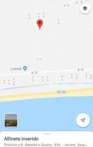 VENDO TERRENO EM JACONÉ SAQUAREMA