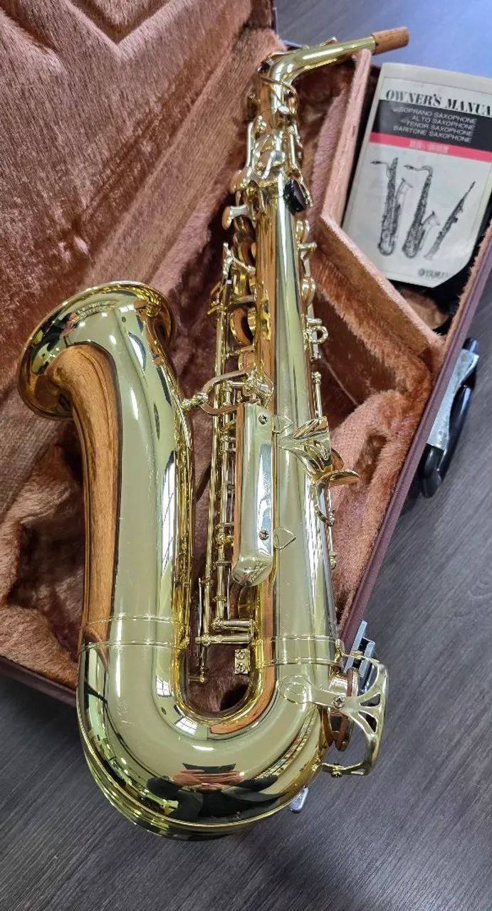 Saxofone Alto Yamaha YAS 32 Purple Japão - Instrumentos musicais