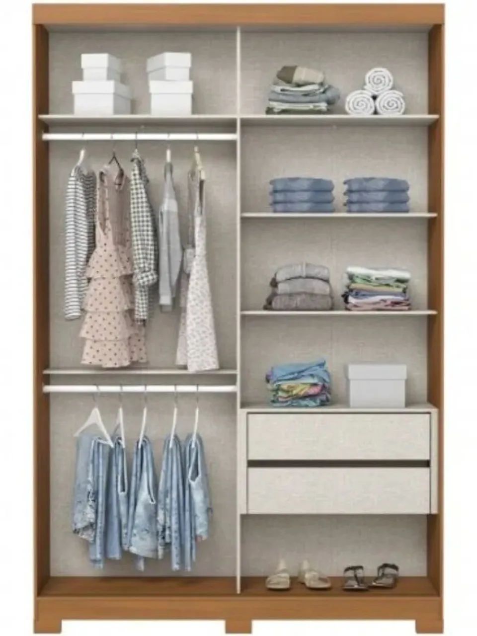 Guarda roupa de solteiro alto  - Foto 4