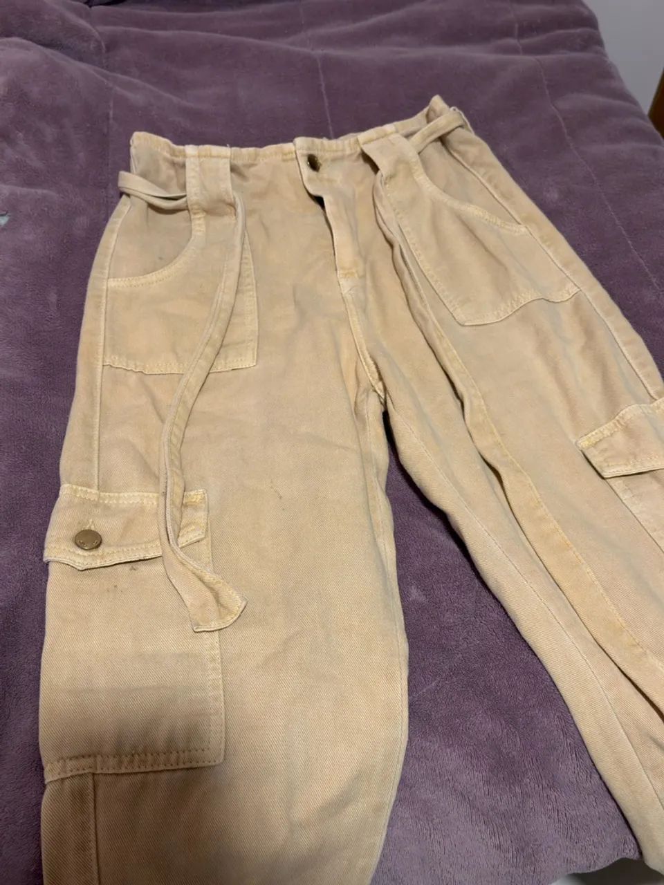 Calça cargo TAM P