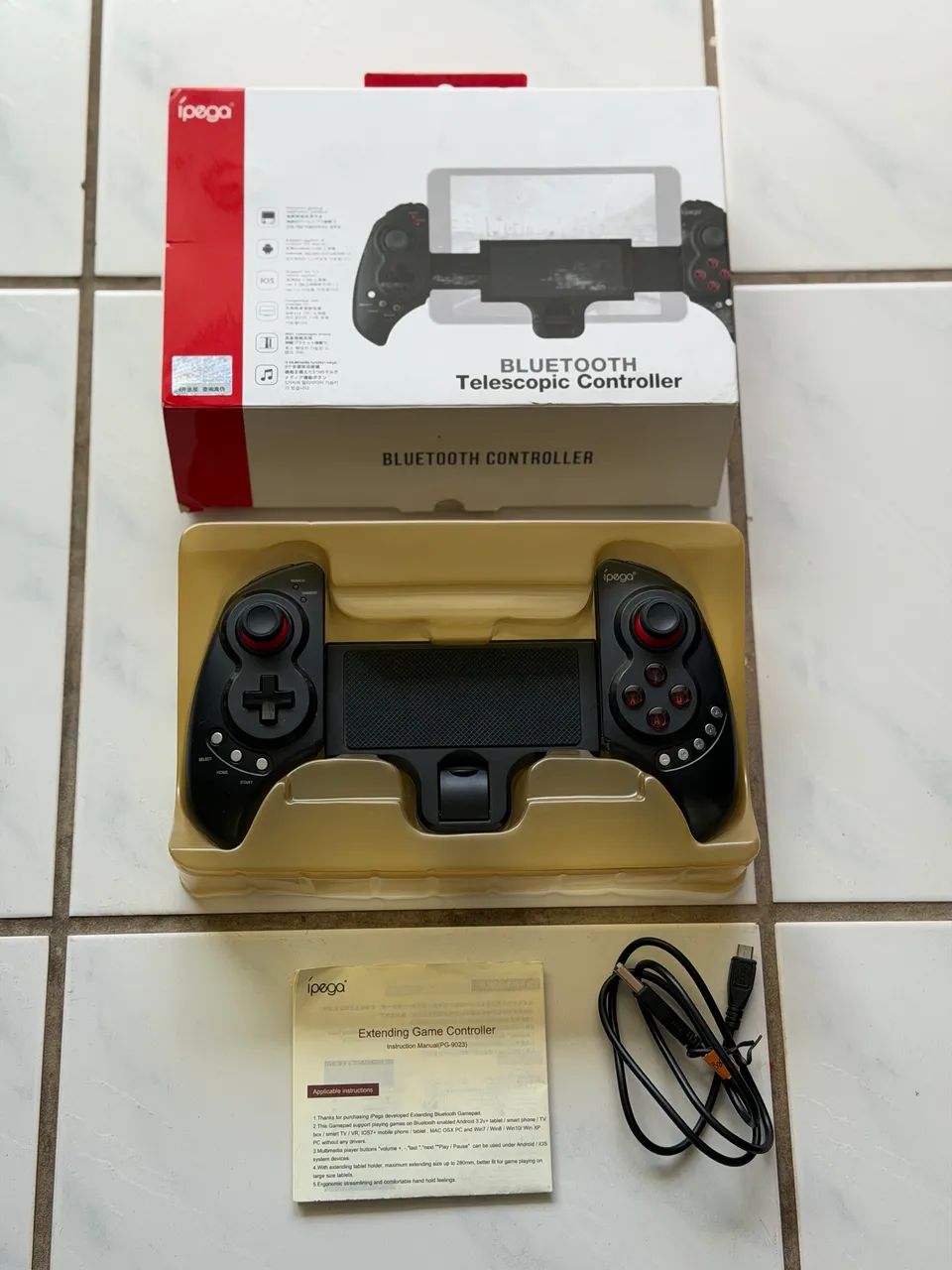 Controle bluetooth telescópico iPega 9023 (Android/iOS) - Foto 3