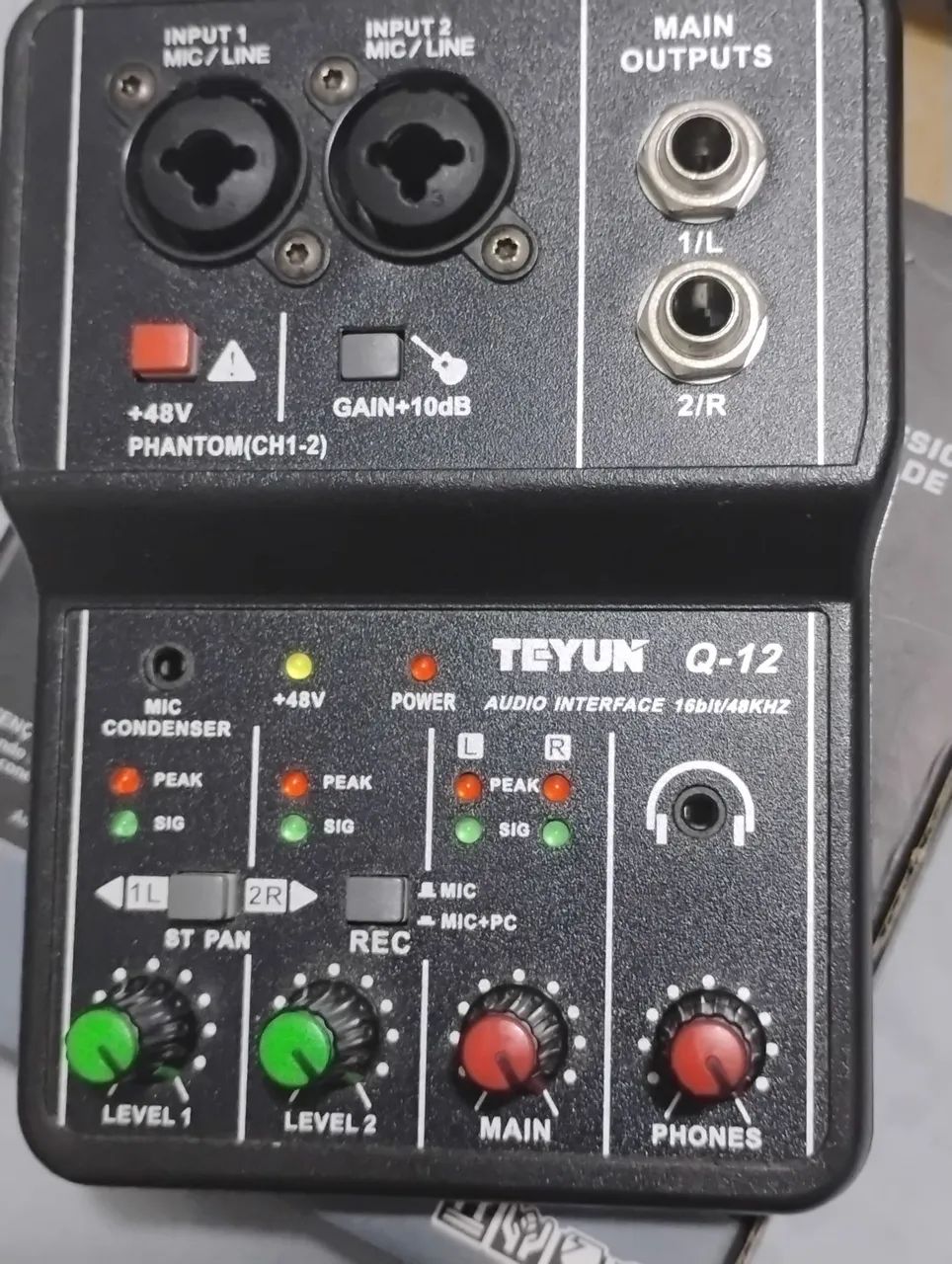 Mesa de som Teyun 2 canais - Foto 5