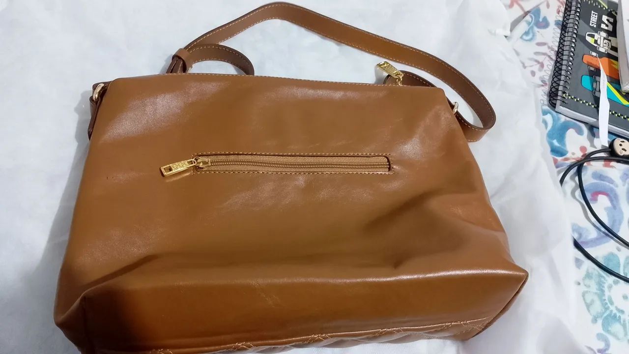 Bolsa classe couro  - Foto 2