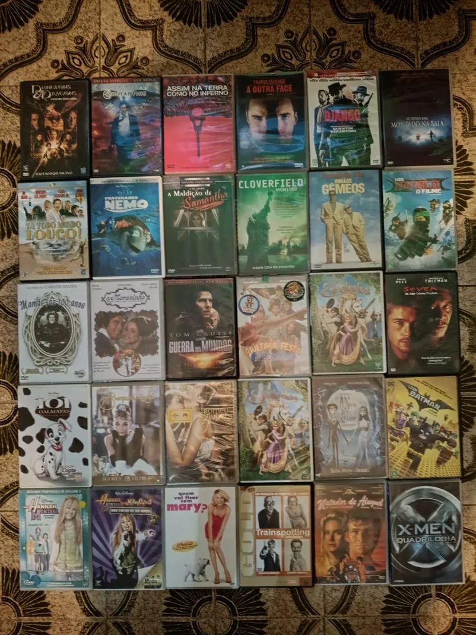 DVDs originais (40 cada ou 3 por 100)