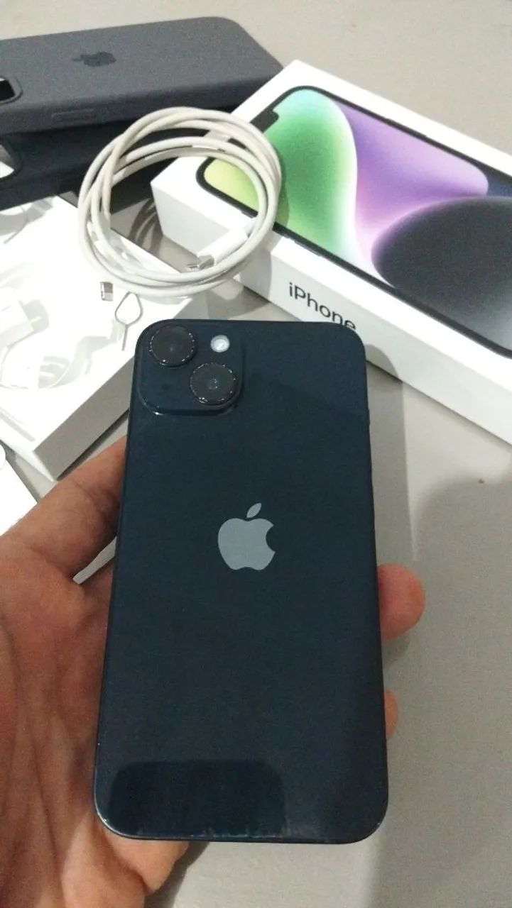 iPhone 14 128GB Meia-Noite (Midnight) - Foto 4