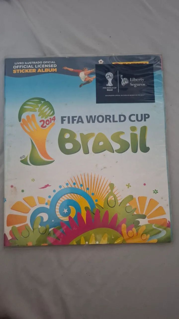 Álbum copa do mundo 2014 60% completo