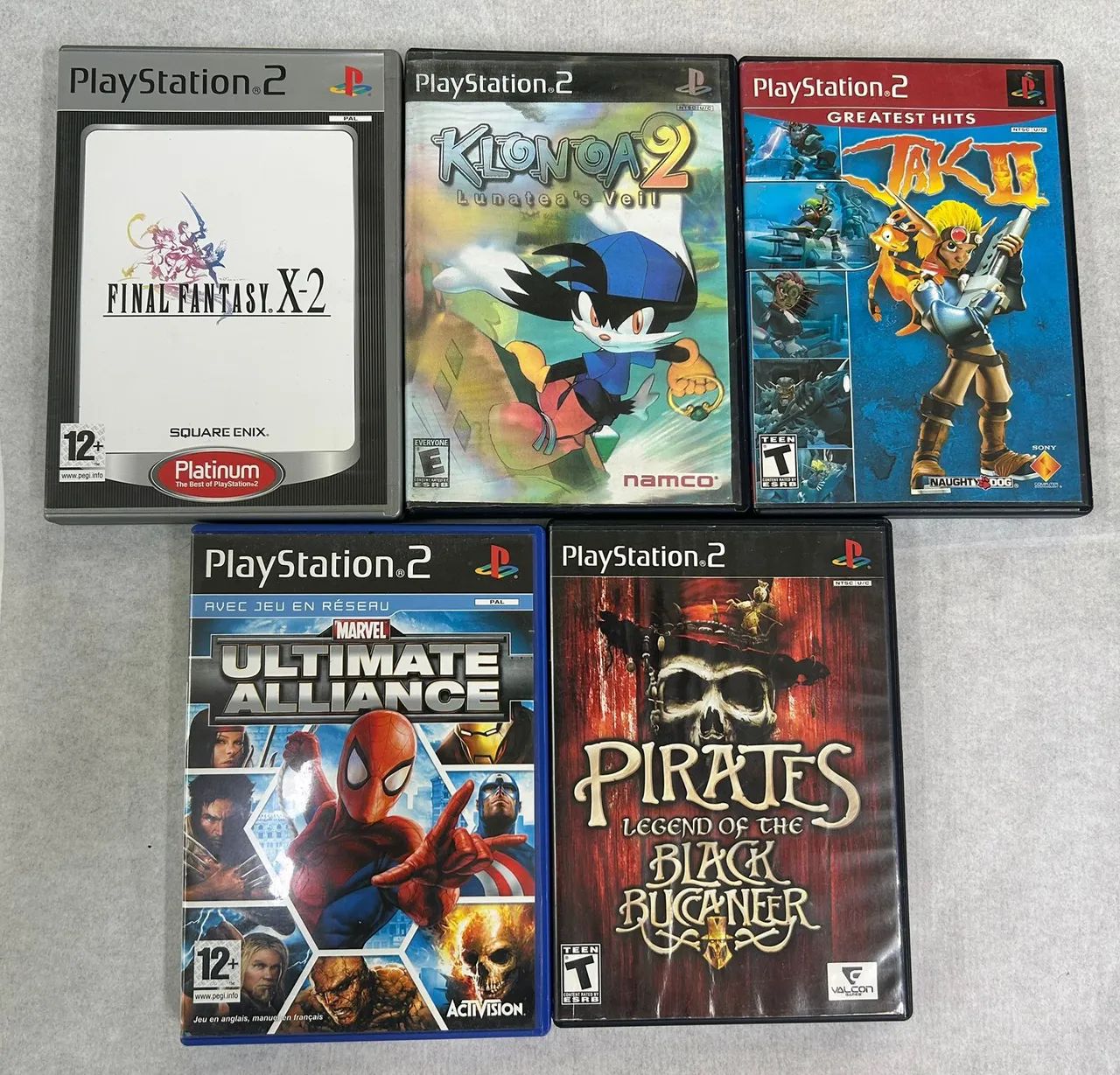 Lote jogos PS2