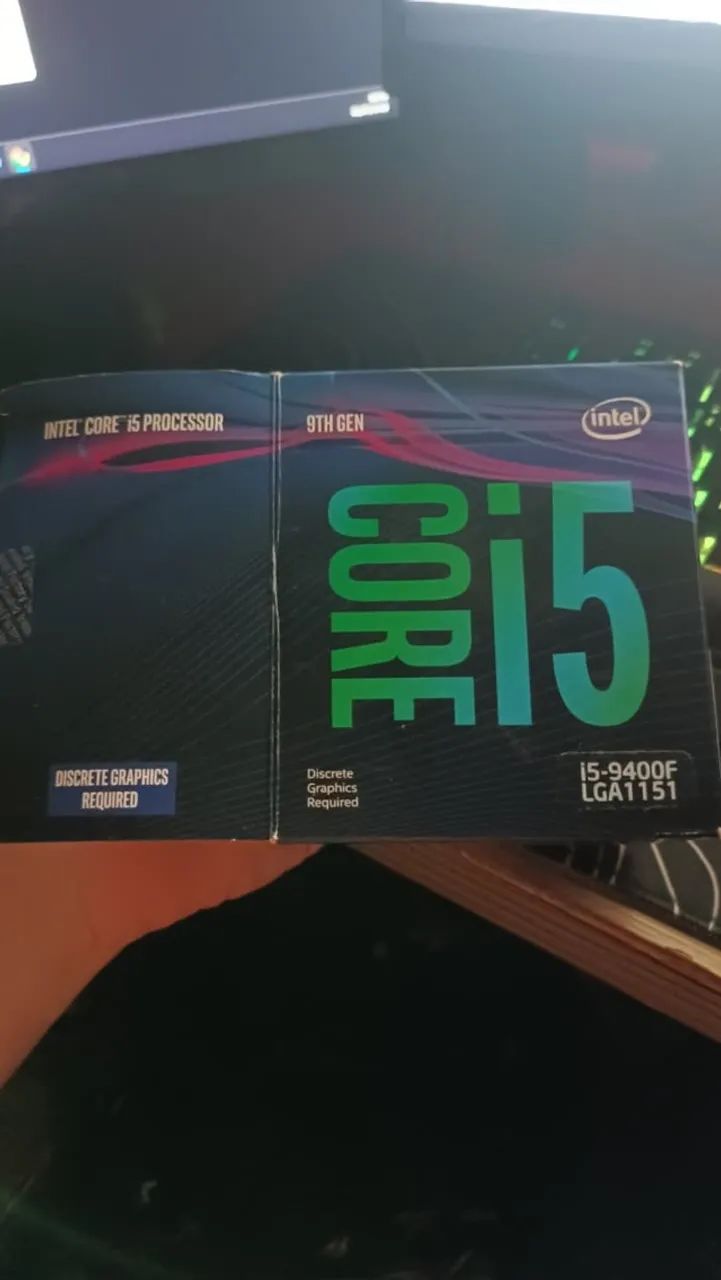  Intel Core i5-9400F 9a Geração + Cooler Original | Excelente Estado - Foto 2