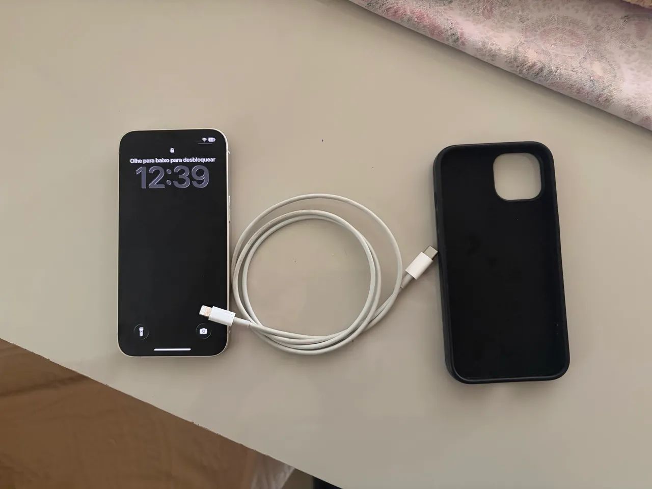 iPhone 14 256gb branco sem marcar de uso - Foto 5