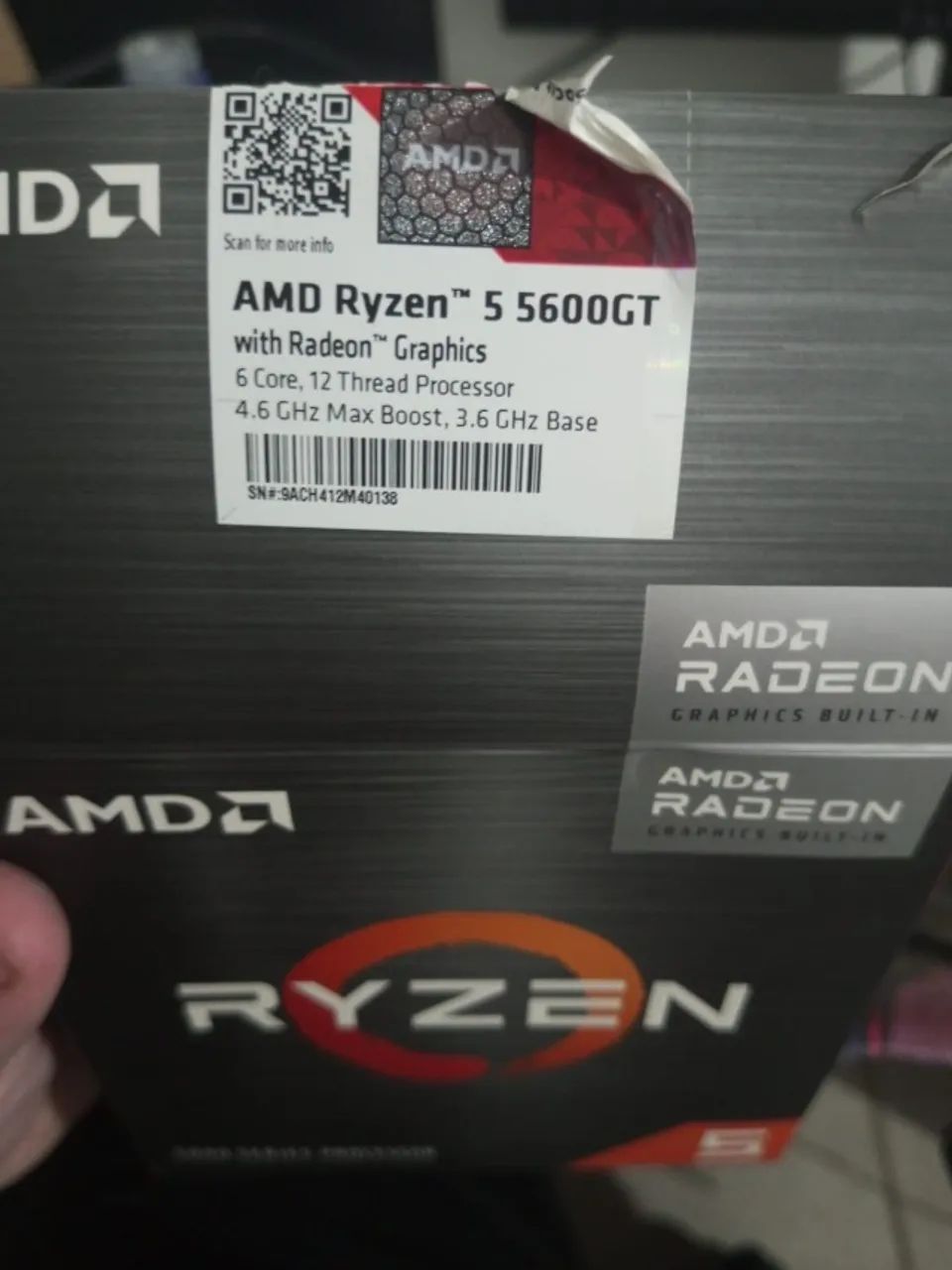 Processador AMD Ryzen 5 5600GT + Cooler Wraith Stealth - Foto 5