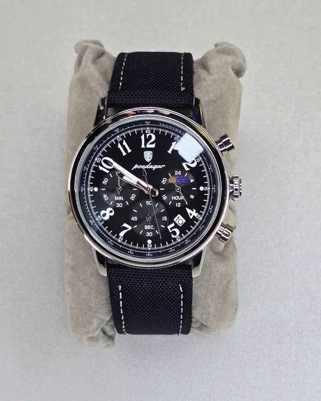 Relógio Poedagar Cronógrafo Clássico