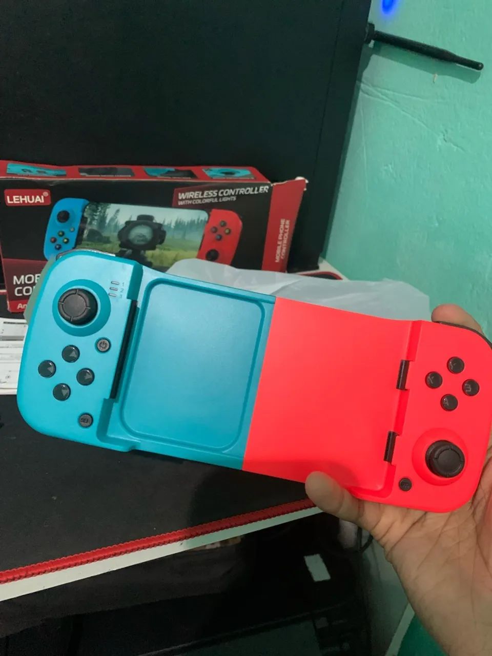 Controle Gamepad Bluetooth para Android e iOS com macro - Foto 5