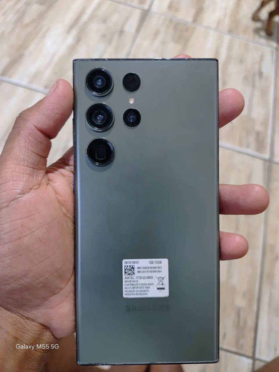 Samsung Galaxy S23 Ultra 本体 シルバー Galaxy S23 Ultra cinza 256Gb 12Ram - Garantia - Loja física