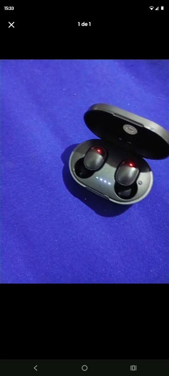 Fone de ouvido bluetooth 
