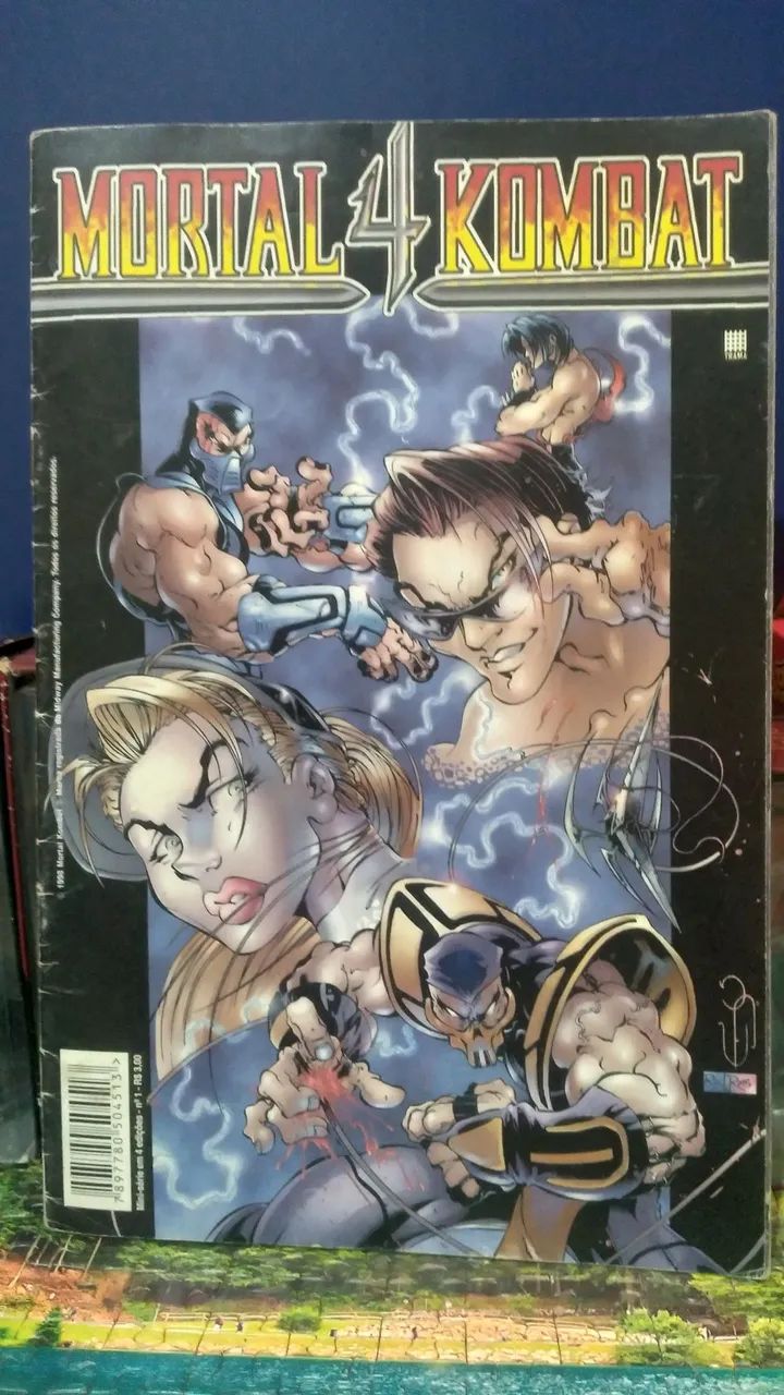 Hq Mini-serie Mortal kombat 4 editora TRAMA  - Foto 2