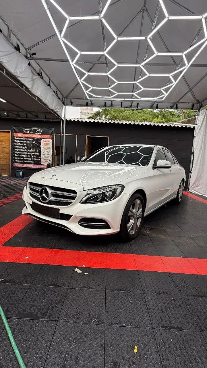Mercedes-Benz C-180 C-180 CGI Exc. 1.6/1.6 Flex TB 16V Aut. 2015