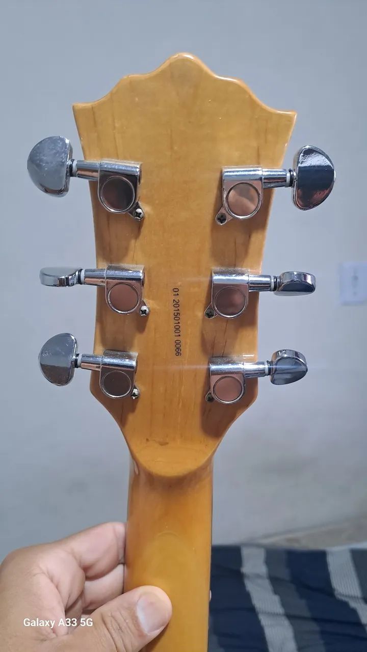 Violão Elétrico Tagima Modena Aço. - Foto 4