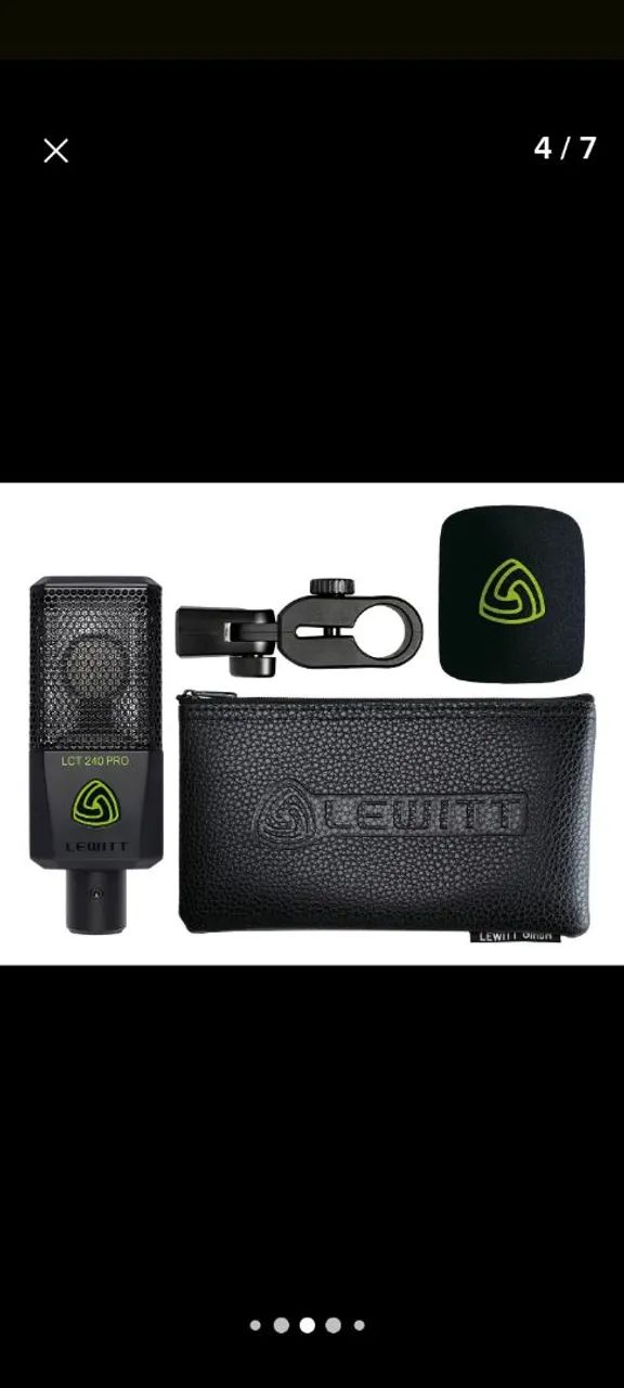 Microfone Lewitt 240 pro  - Foto 4