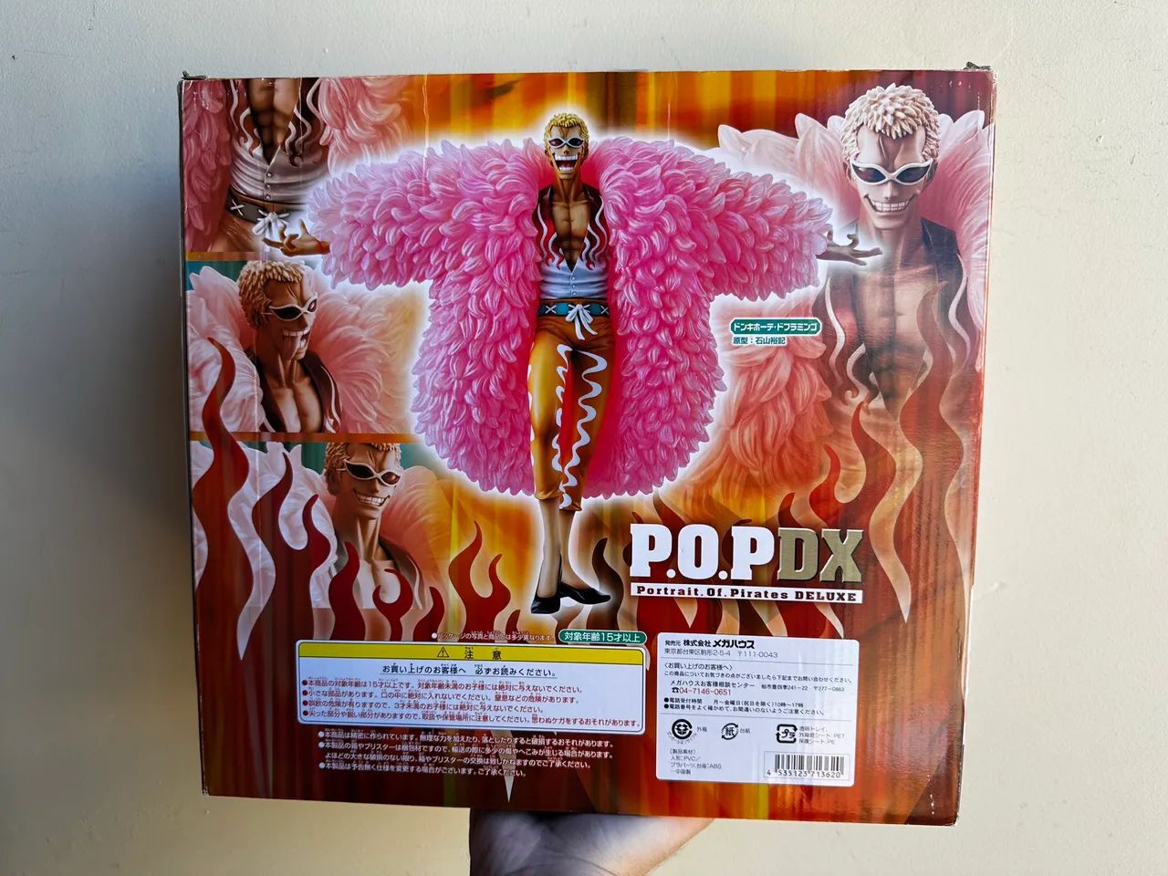 Bandai Megahouse- One Piece- Donquixote doflamingo P.O.P DX LER DESCRIÇÃO - Foto 3