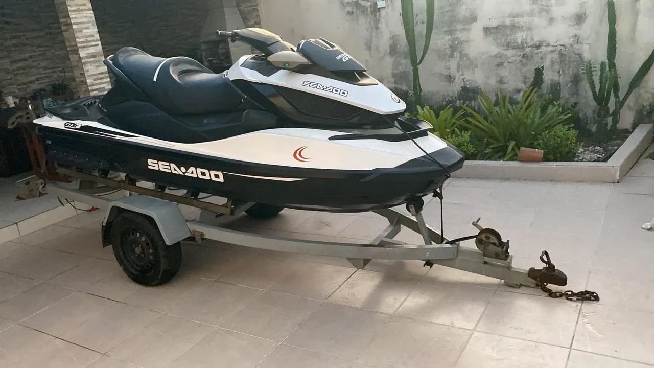 Jet ski seadoo GTX com carreta - Foto 4
