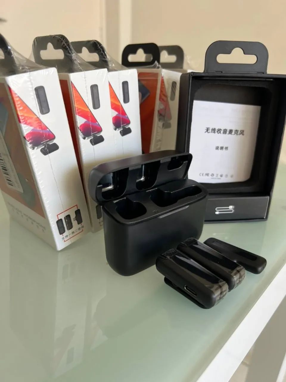 Microfone de lapela J13 lavalier IOS - Foto 2