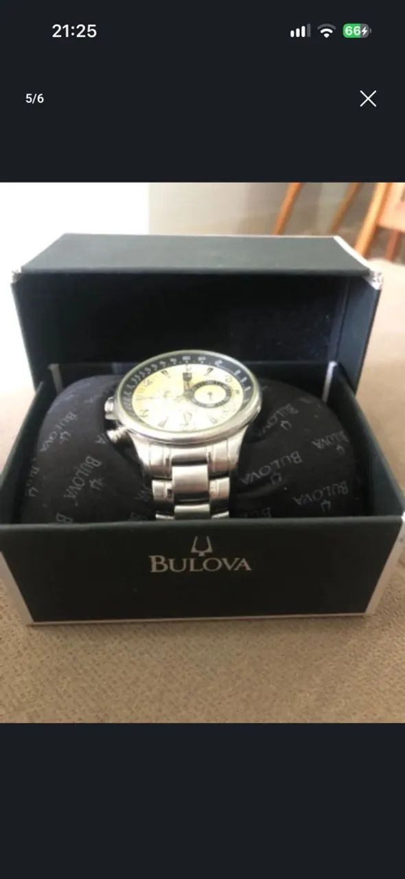 Relógio Bulova Tachymeter original - Foto 5