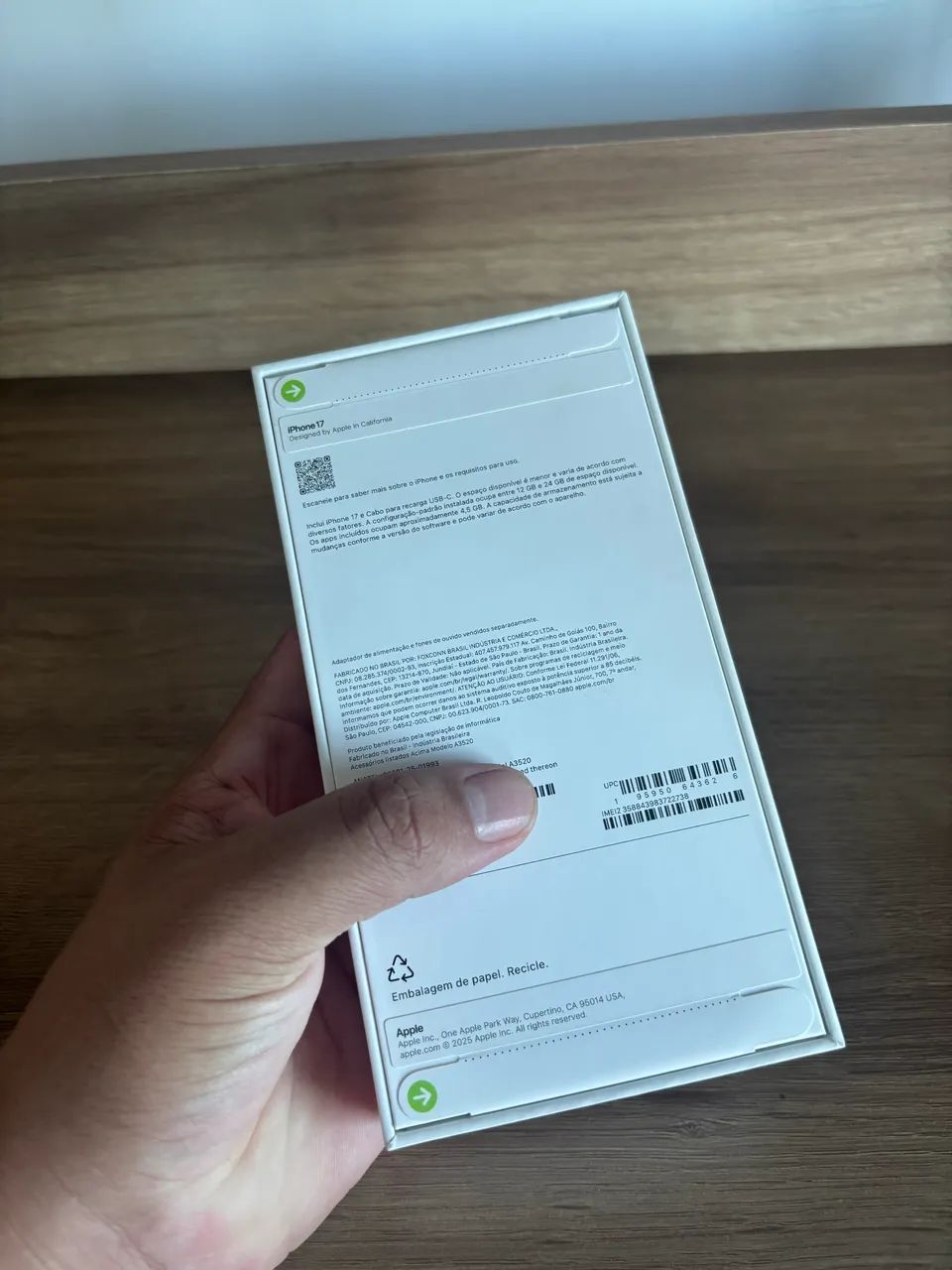 Apple IPhone 17 Branco 256 GB Lacrado - Foto 4
