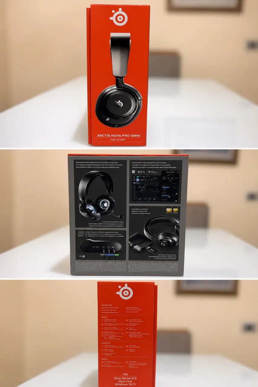 SteelSeries Arctis Nova Pro Omni - Novo / Open Box - Todas