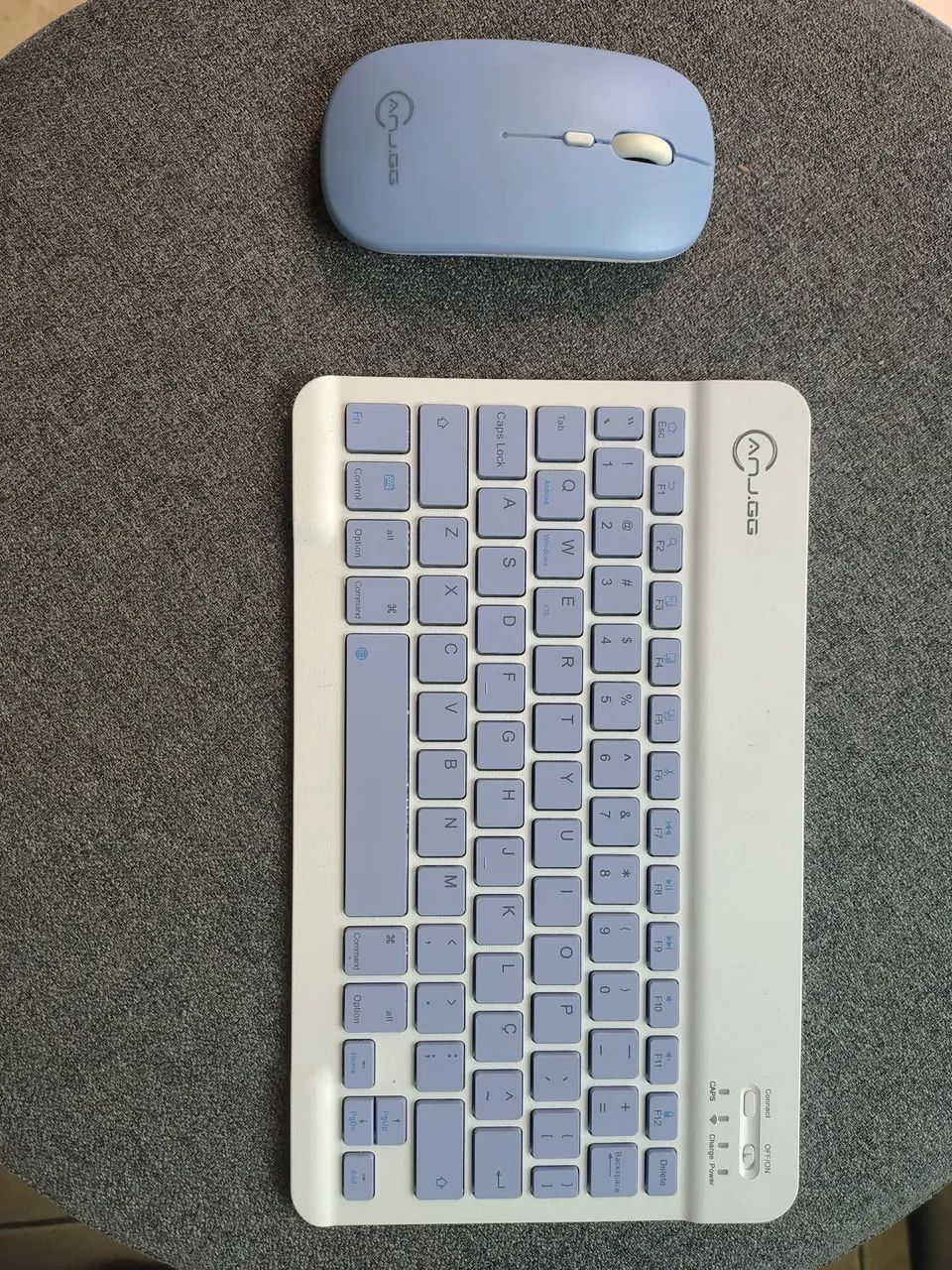 Teclado e mouse bluetooth