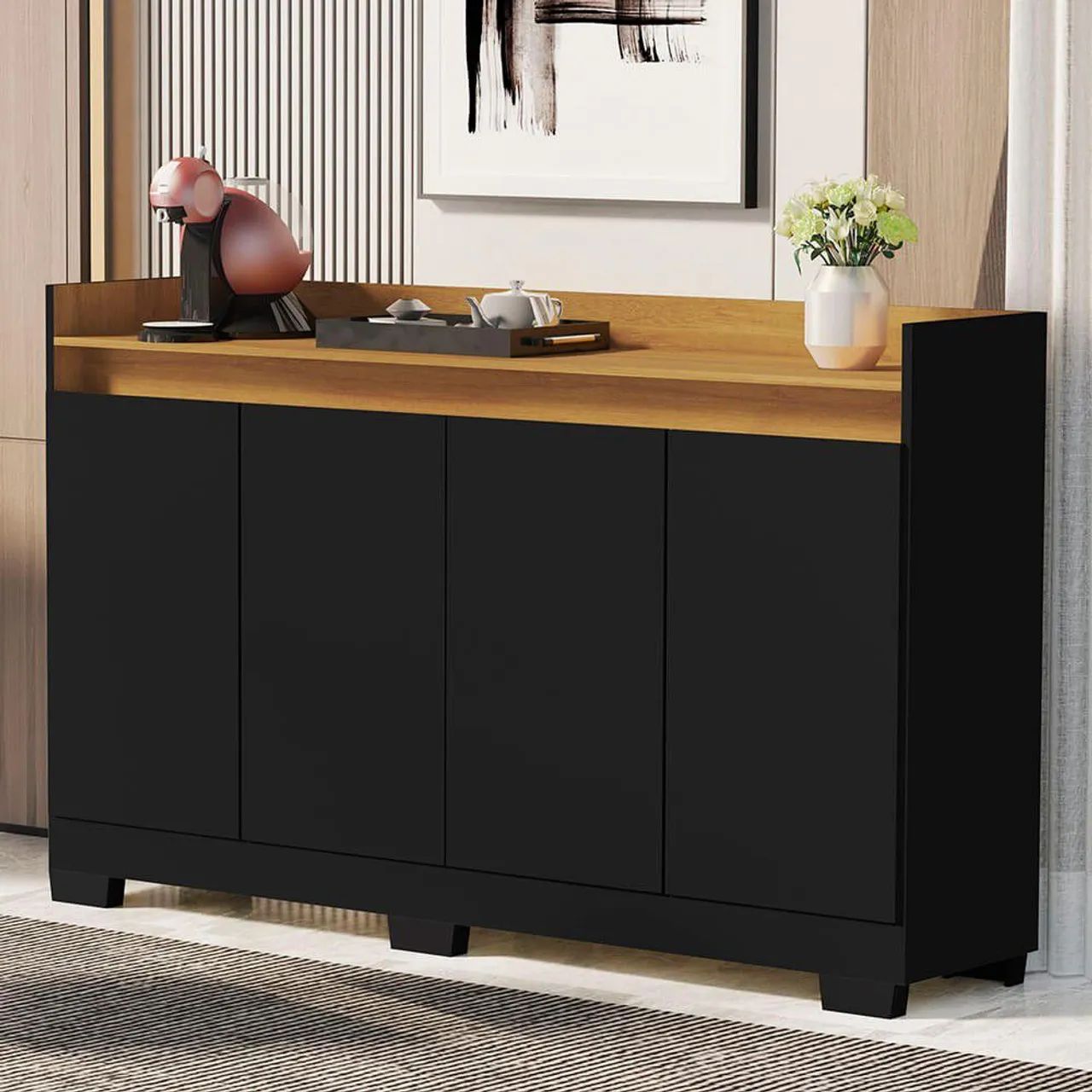 Buffet vertice com portas 