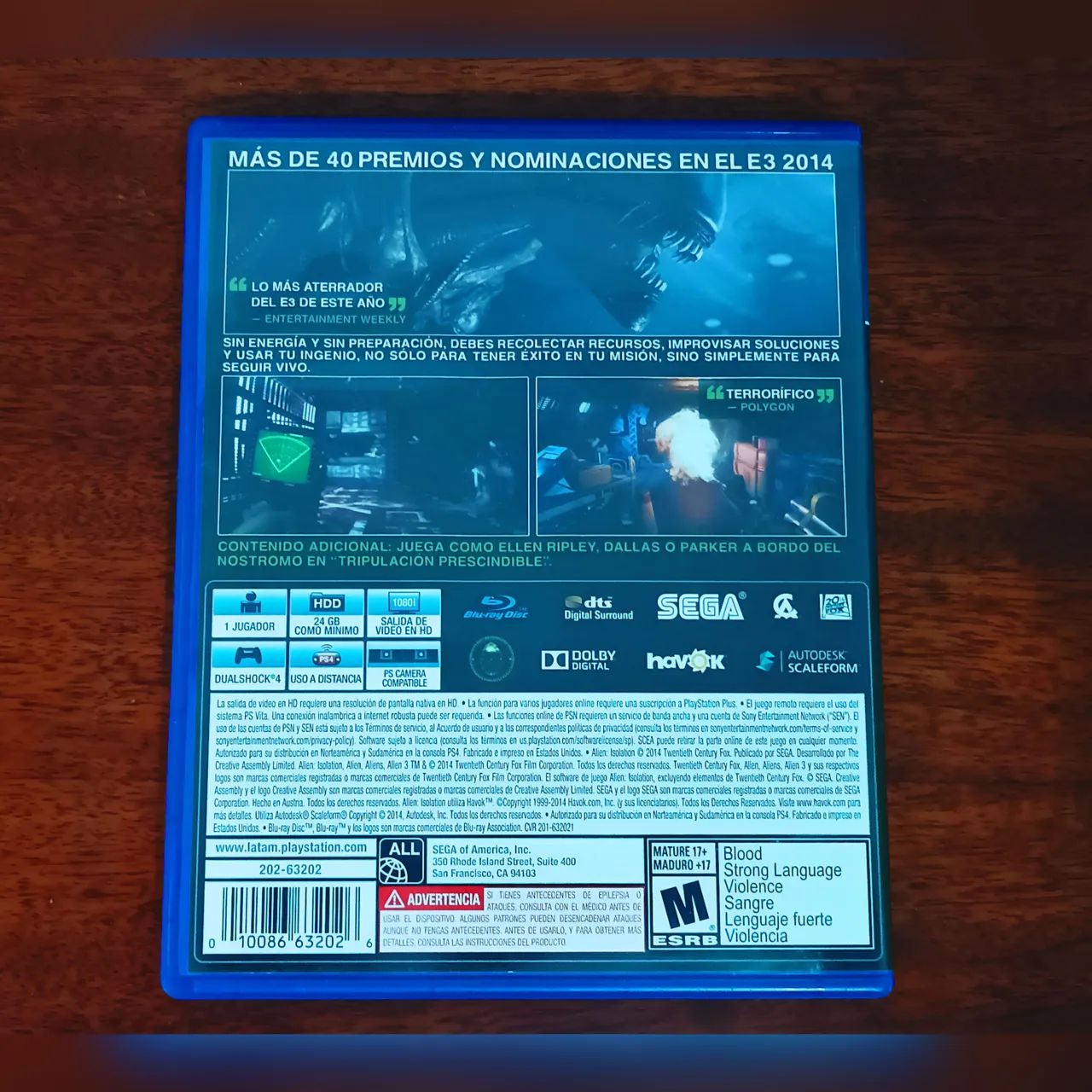 Vendo Jogo PS4 - Alien Isolation  - Foto 3