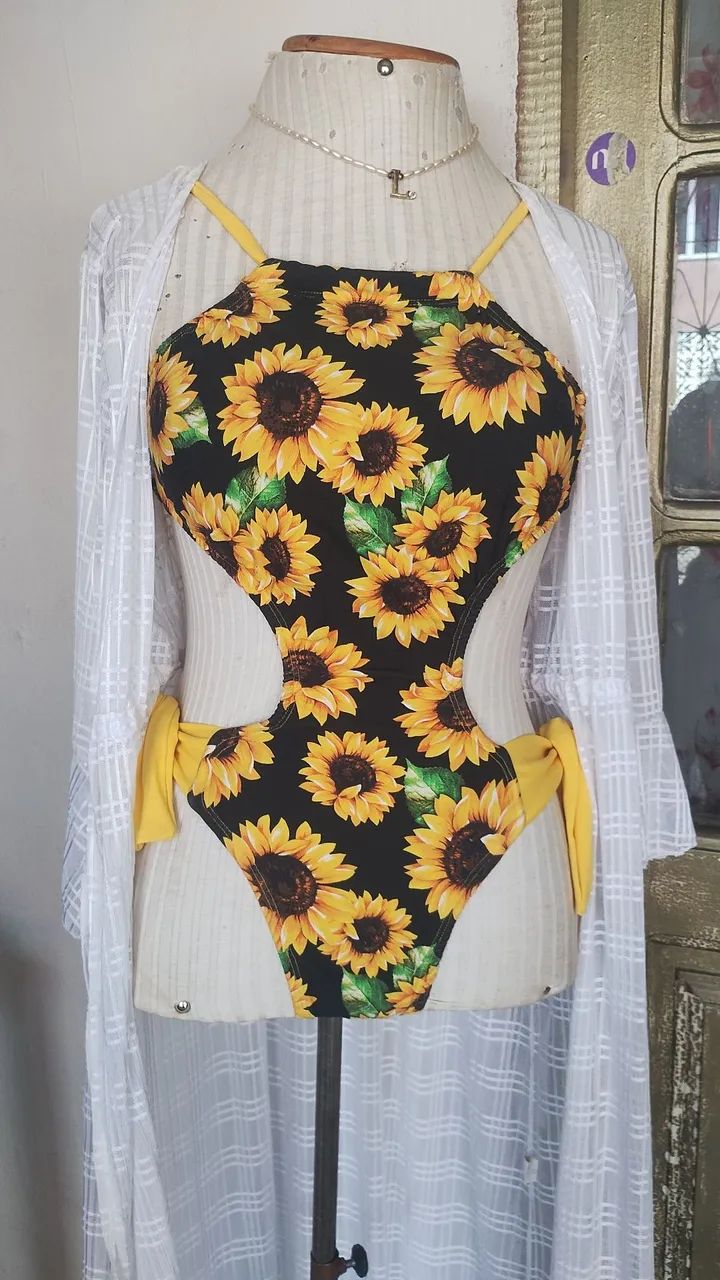 Maiô moda praia 