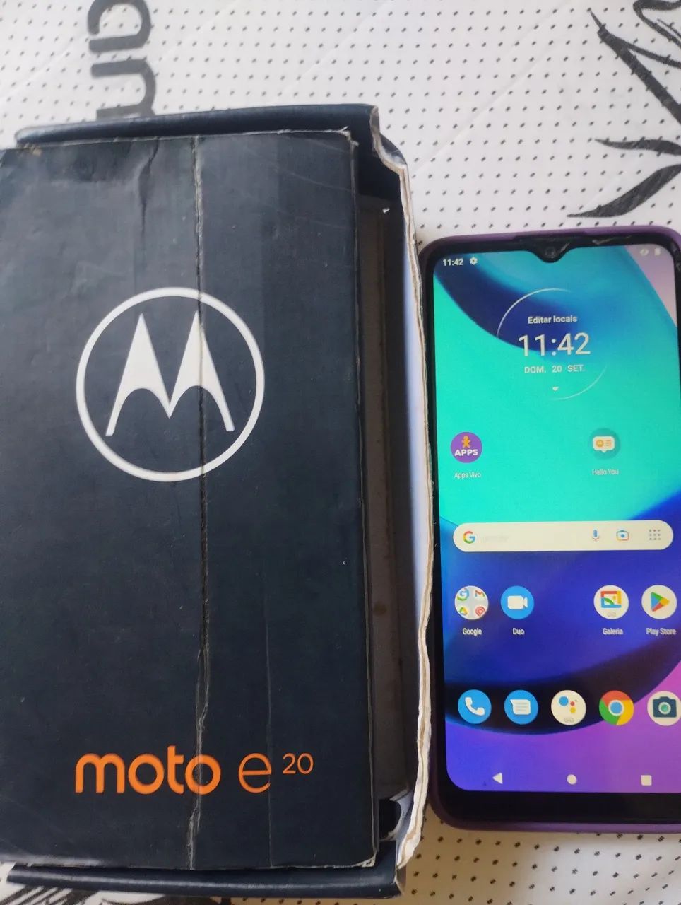 Vendo celular Motorola Moto E 20 - Foto 2