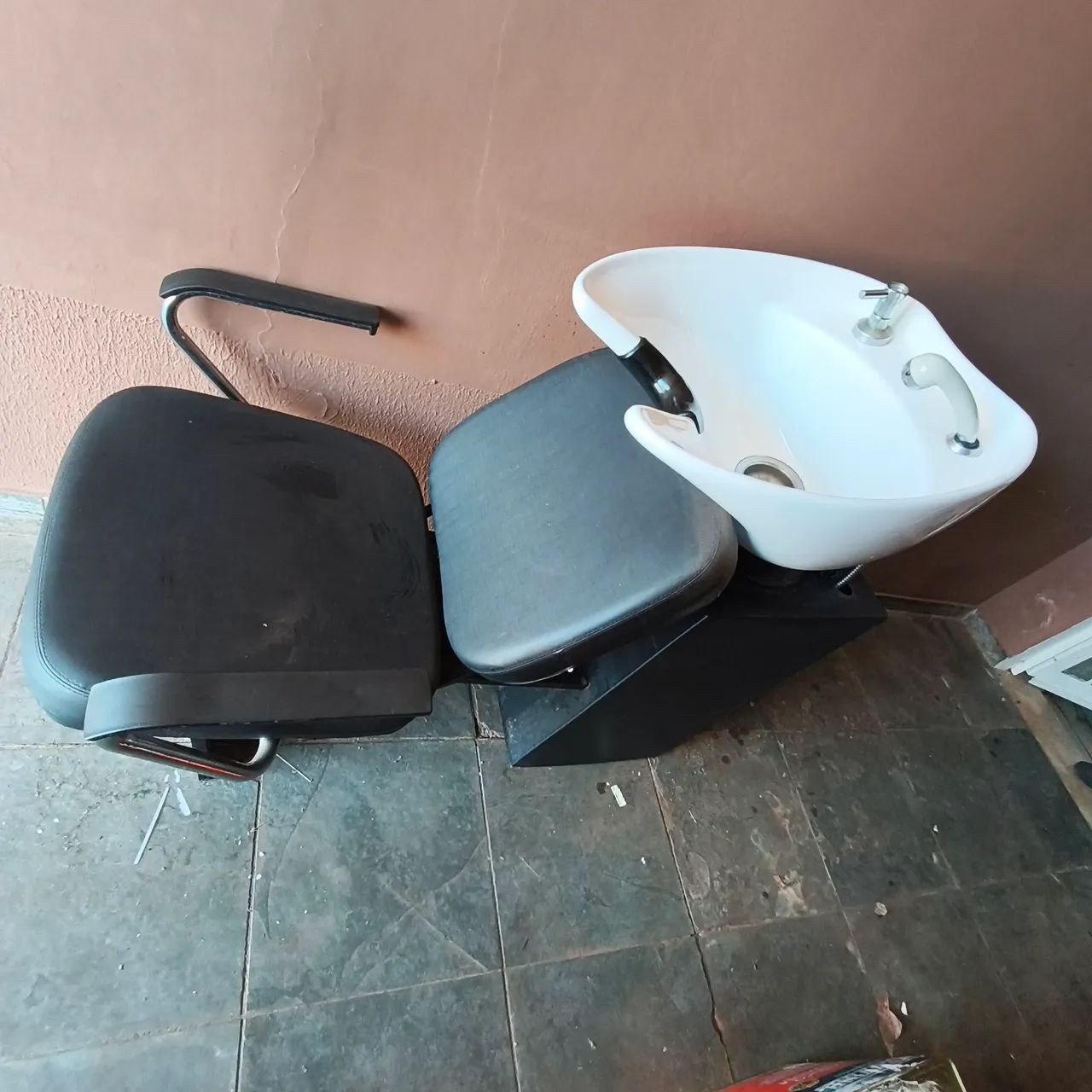 Cadeira de salão + mocho