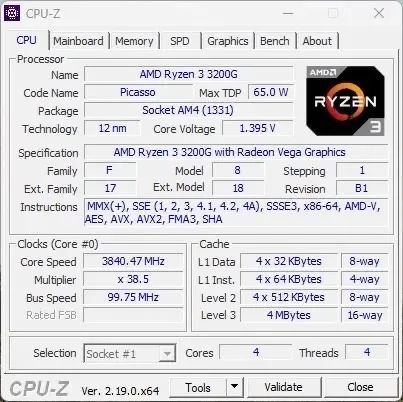 Processador AMD Ryzen 3 3200 - Foto 3