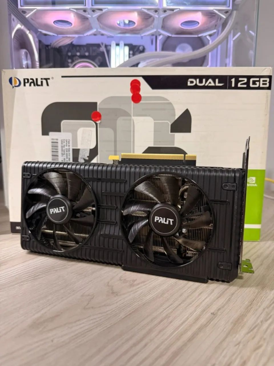 Placa de Vídeo RTX 3060 12GB Palit - 100% Funcional