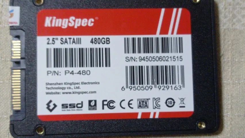 SSD KINGSPEC 480 GB