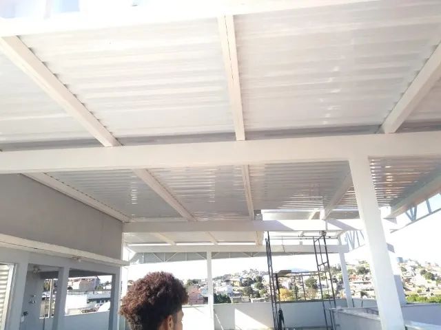 cobertura metálica  - Foto 3