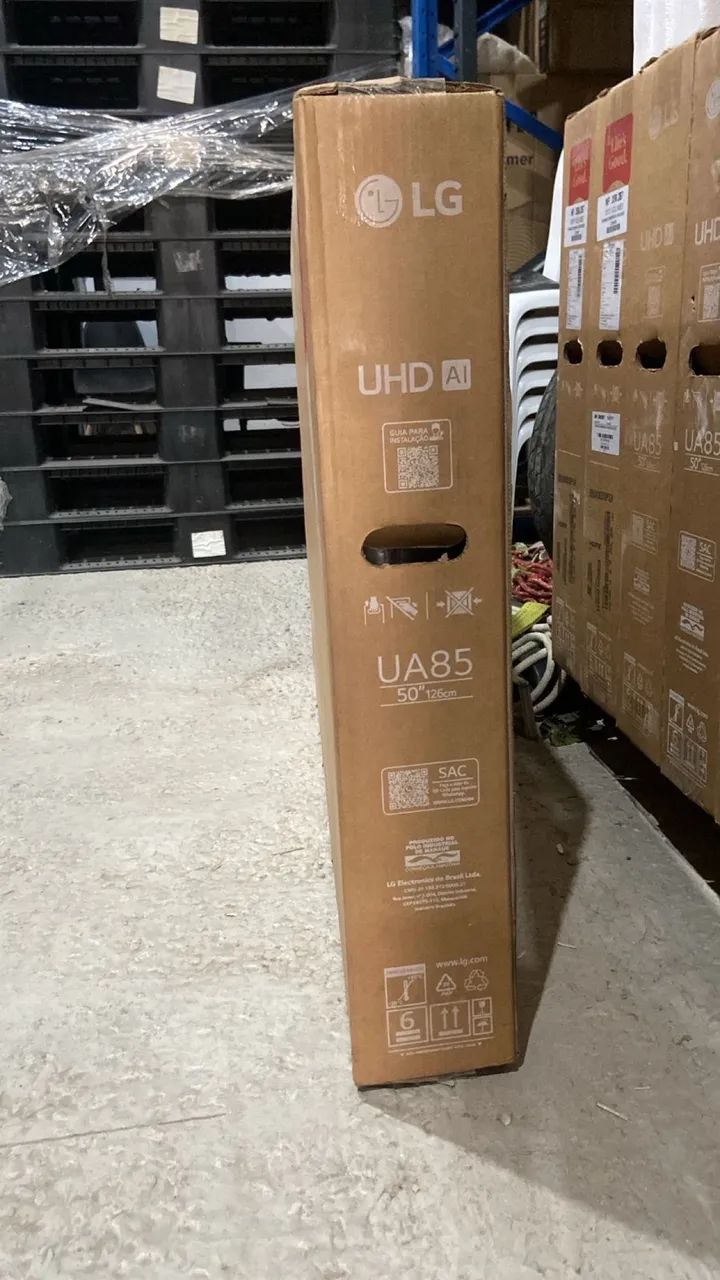 Tv LG 50 polegadas lacrada na caixa NOVA 