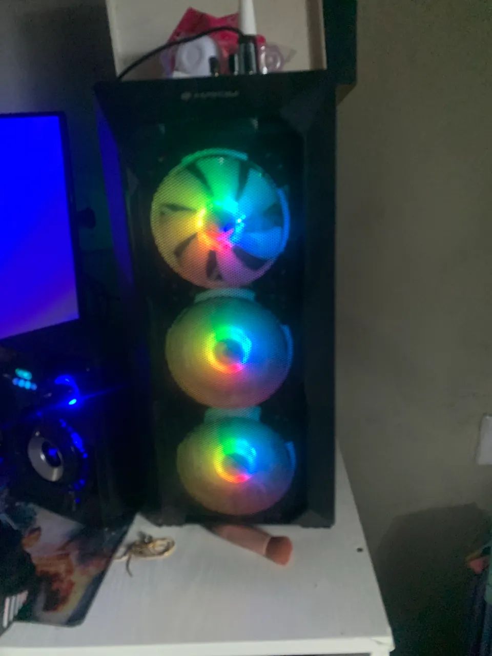 Pc gamer rtx3070 i9adaptado + mesa - Foto 4