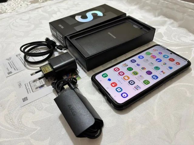 Samsung Galaxy S21+ Plus Sem Avarias, 6,7", 128GB, RAM8GB, Octa-Core, Câmera Tripla, Prata - Foto 5
