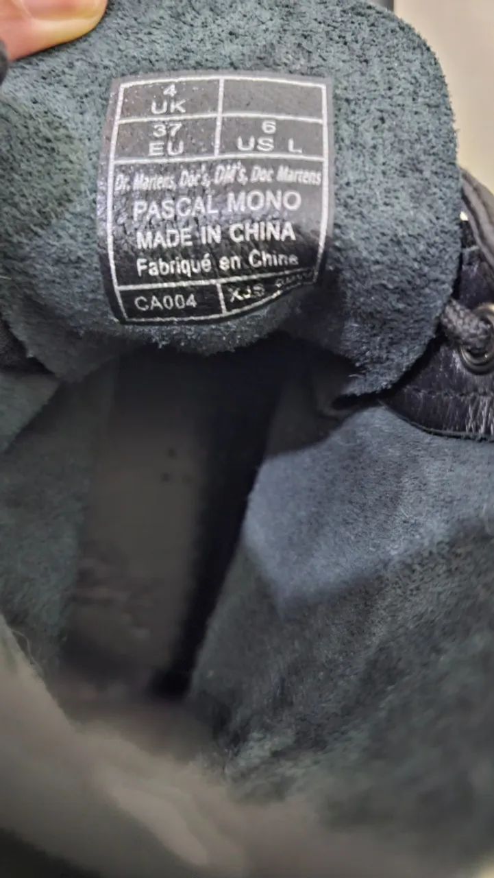Bota Dr. martens 1460 preta (black smooth boots) - Foto 4