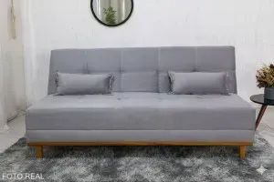 Sofá Cama Aurora Grafite - Foto 4
