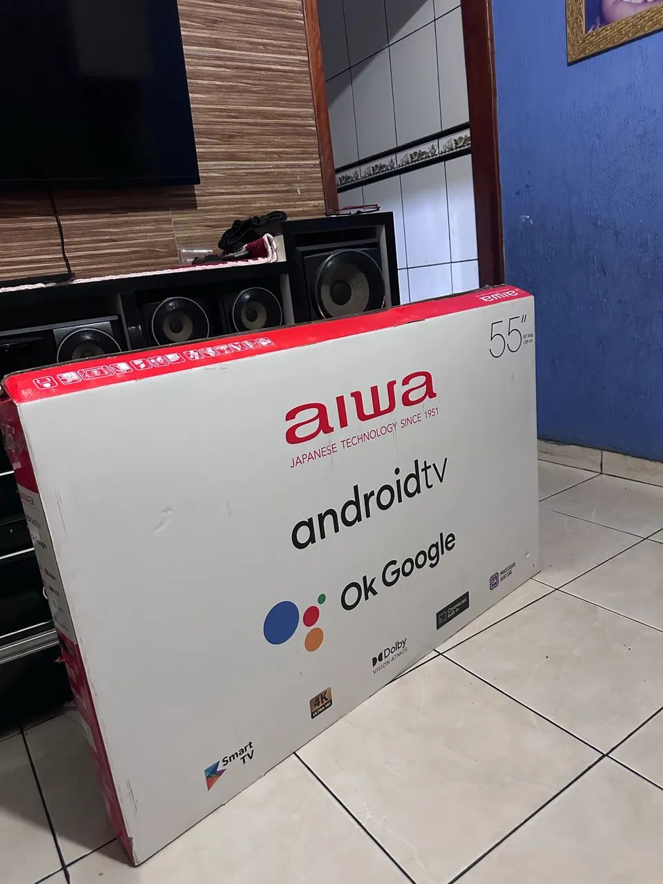 Tv smart 55 polegadas Aiwa  - Foto 3