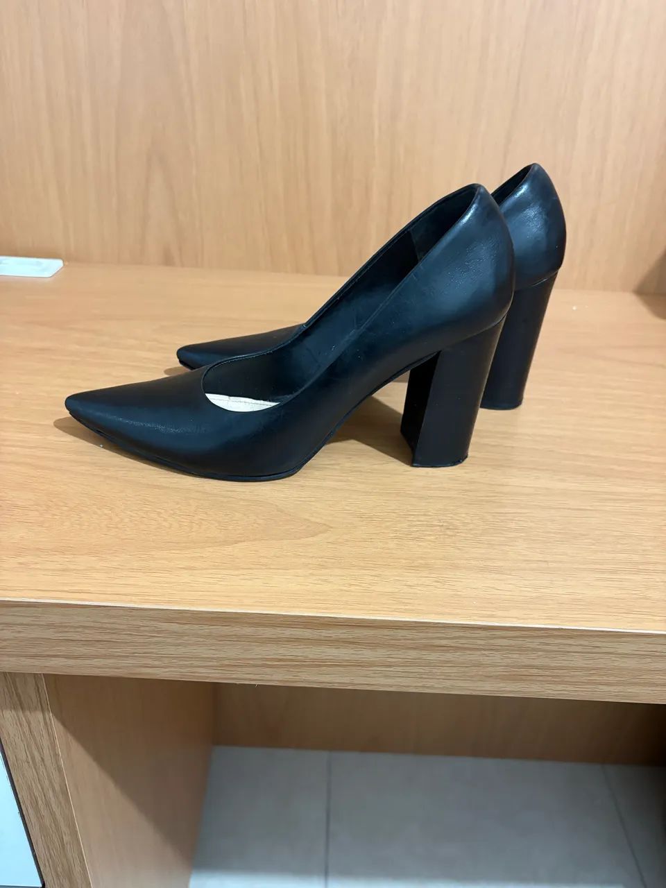 Scarpin preto 37 - Foto 3