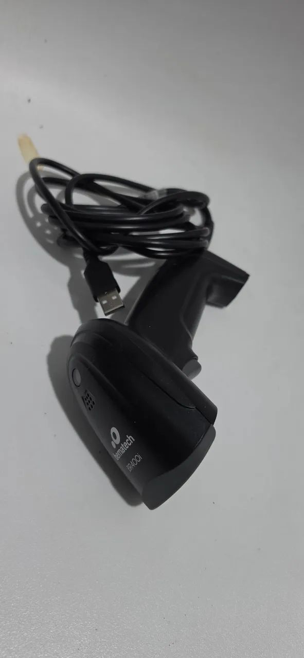Leitor de código de barras Bematech BR400i uns Preto usado 