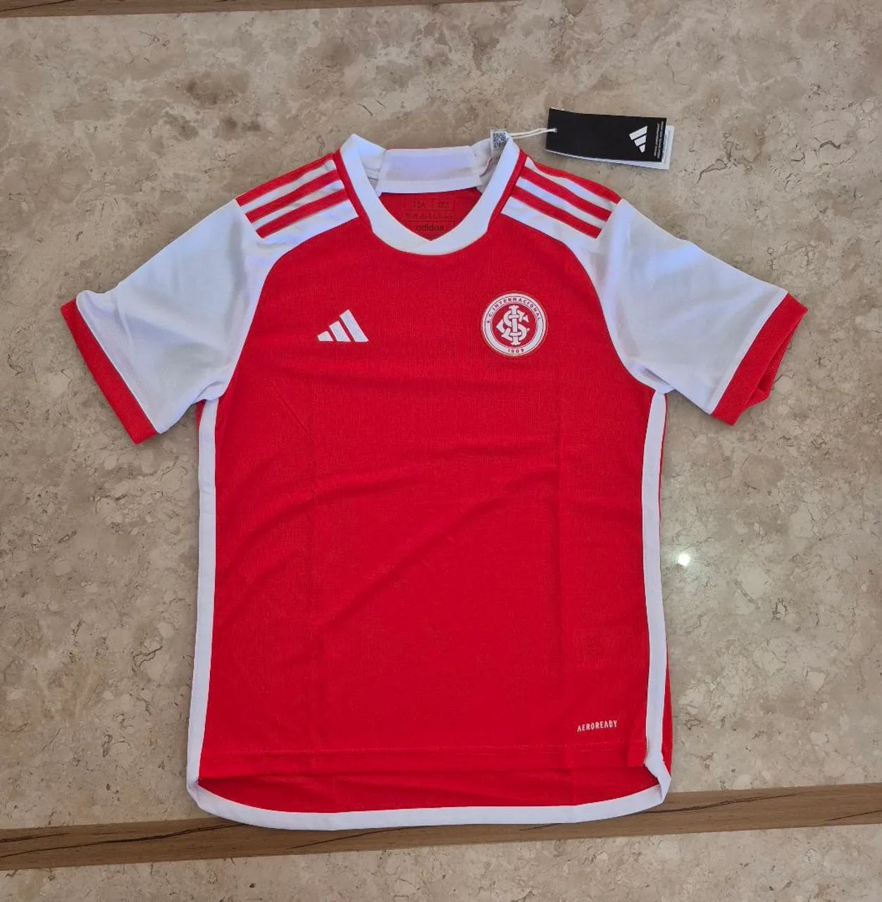 Camisa Internacional Infantil Original Adidas Nova