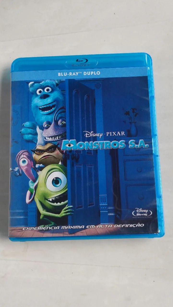 Filme bluray duplo original monstros S. A. 