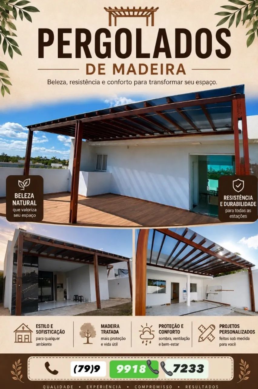 Pergolados de Madeira